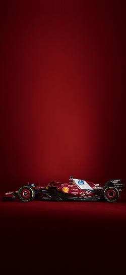 F1 法拉利 SF-25 2025赛季用车 高清手机竖屏壁纸