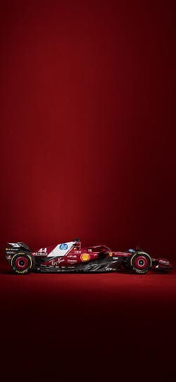 F1 法拉利 SF-25 2025赛季用车 高清手机竖屏壁纸