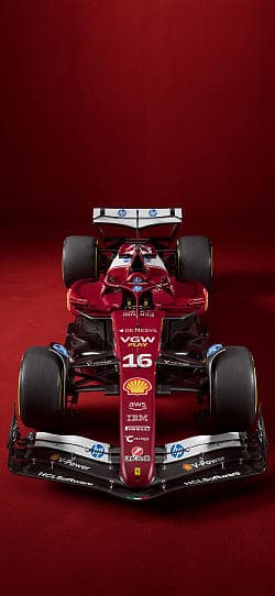 F1 法拉利 SF-25 2025赛季用车 高清手机竖屏壁纸
