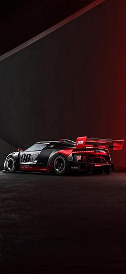 奥迪 R8 Lms 高清手机竖屏壁纸