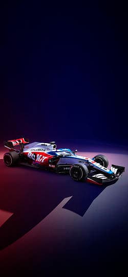 F1 威廉姆斯 fw43 2020赛季 高清手机竖屏壁纸
