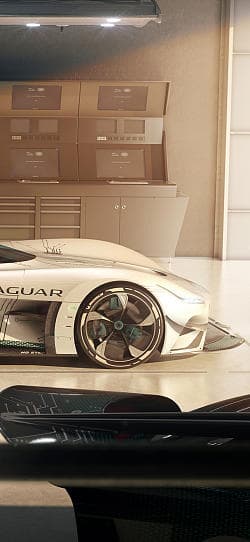 捷豹 Vision Gran Turismo SV 高清手机竖屏壁纸