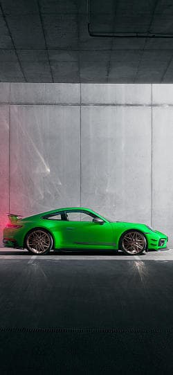 保时捷 911 Carrera T 高清手机竖屏壁纸