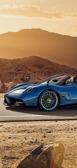 帕加尼 Huayra roadster 高清手机竖屏壁纸