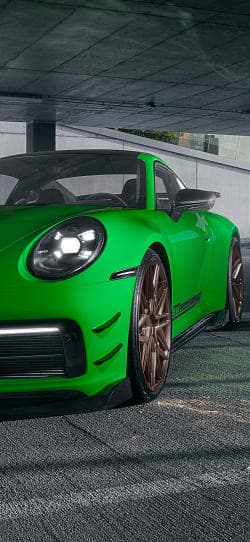 保时捷 911 Carrera T 高清手机竖屏壁纸