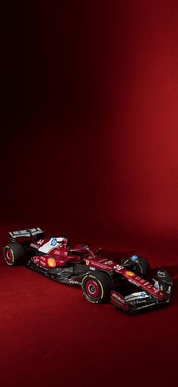 F1 法拉利 SF-25 2025赛季用车 高清手机竖屏壁纸