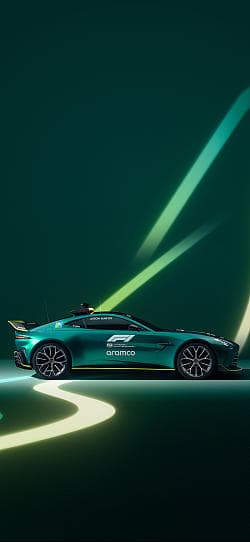 阿斯顿·马丁 Vantage F1 安全车 高清手机竖屏壁纸