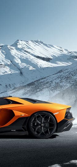 兰博基尼 Aventador novitec lp 780-4 ultimae roadster 高清手机竖屏壁纸