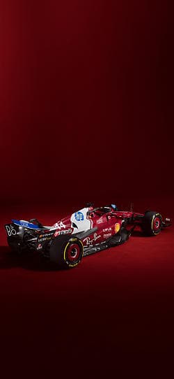 F1 法拉利 SF-25 2025赛季用车 高清手机竖屏壁纸