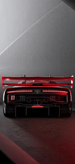 奥迪 R8 Lms 高清手机竖屏壁纸