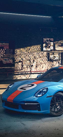 保时捷 911 turbo s pedro rodriguez 高清手机竖屏壁纸