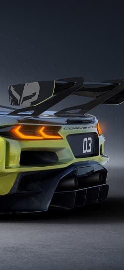 雪佛兰 科尔维特 z06 gt3 高清手机竖屏壁纸