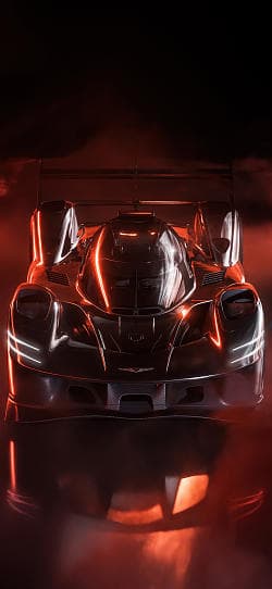 捷尼赛思 GMR-001 hypercar concept 高清手机竖屏壁纸