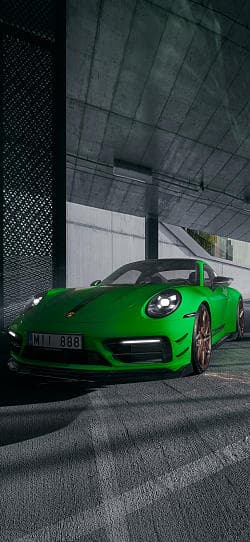 保时捷 911 Carrera T 高清手机竖屏壁纸