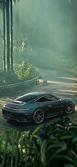 保时捷 911 GT3 Ocelot 高清手机竖屏壁纸