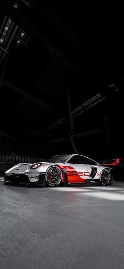保时捷 911 gt3 r rennsport 高清手机竖屏壁纸