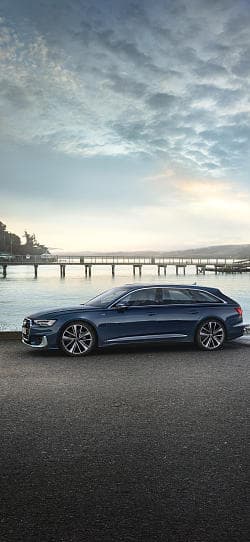 奥迪 A6 quattro s line avant 高清手机竖屏壁纸