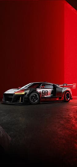奥迪 R8 Lms 高清手机竖屏壁纸