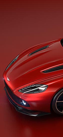 阿斯顿·马丁 Vanquish Zagato Volante 高清手机竖屏壁纸