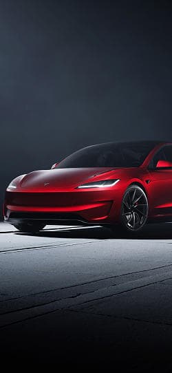 特斯拉 Model 3 performance 高清手机竖屏壁纸