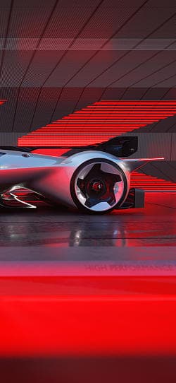 法拉利 概念车 vision gran turismo 高清手机竖屏壁纸