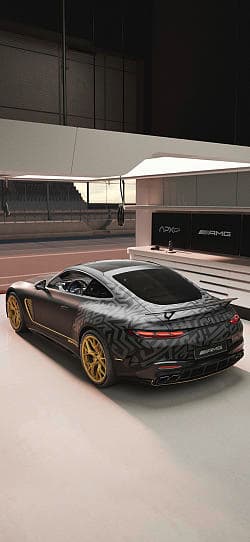 奔驰 AMG GT F1电影特别版 高清手机竖屏壁纸