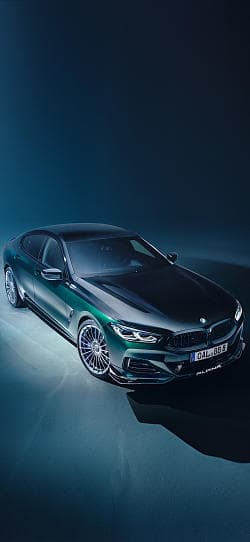 宝马 8系 alpina b8 gt gran coupe 高清手机竖屏壁纸