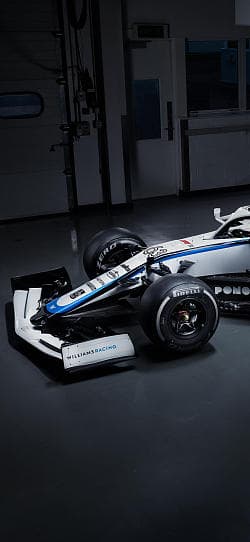 F1 威廉姆斯 fw43 2020赛季 高清手机竖屏壁纸