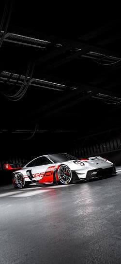 保时捷 911 gt3 r rennsport 高清手机竖屏壁纸