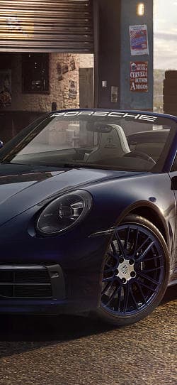 保时捷 911 Carrera S 敞篷版 Panamericana 高清手机竖屏壁纸