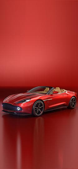 阿斯顿·马丁 Vanquish Zagato Volante 高清手机竖屏壁纸