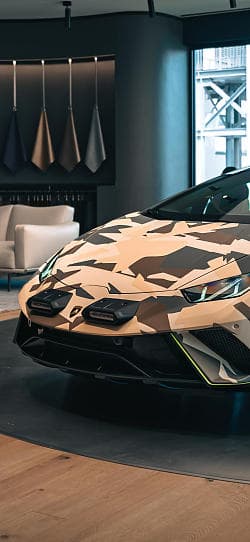 兰博基尼 Huracán sterrato all terrain ad personam 高清手机竖屏壁纸