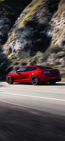 特斯拉 Model S  高清手机竖屏壁纸