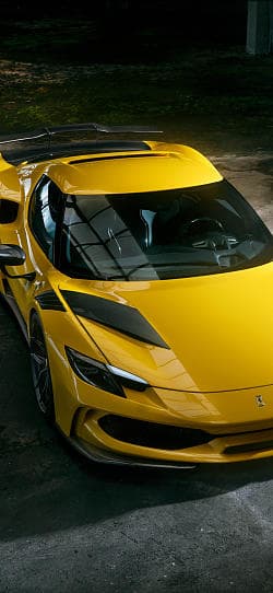 法拉利 296 gtb n-largo novitec 高清手机竖屏壁纸