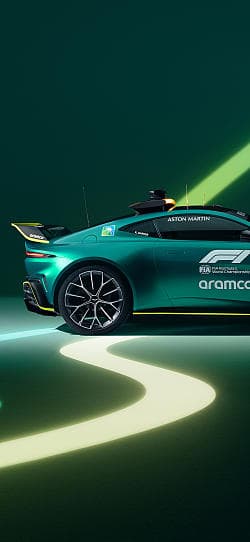 阿斯顿·马丁 Vantage f1_safety_car 高清手机竖屏壁纸