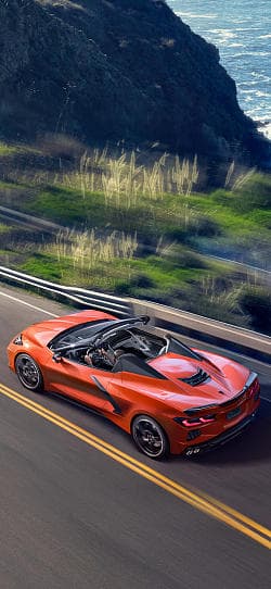 雪佛兰 科尔维特 stingray convertible 高清手机竖屏壁纸