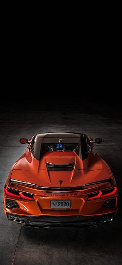 雪佛兰 科尔维特 stingray convertible 高清手机竖屏壁纸