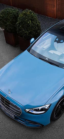 奔驰 S级 580e lang amg line manufaktur 高清手机竖屏壁纸