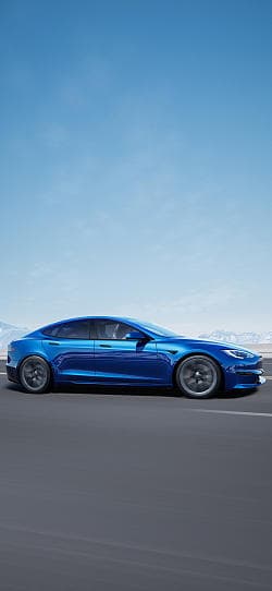 特斯拉 Model S  高清手机竖屏壁纸