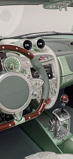 帕加尼 Huayra Codalunga Speedster 高清手机竖屏壁纸