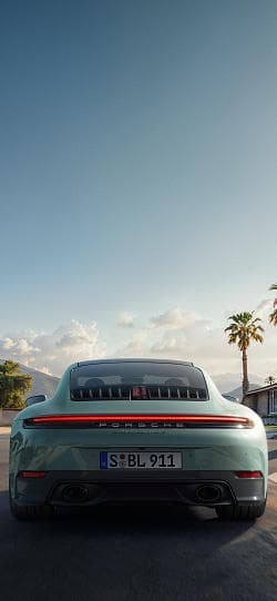 保时捷 911 Carrera 4S 高清手机竖屏壁纸