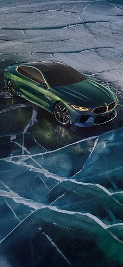宝马 M8 gran coupe concept 高清手机竖屏壁纸