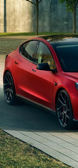 特斯拉 Model 3  高清手机竖屏壁纸