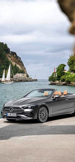 奔驰 CLE klasse_amg_line_cabrio 高清手机竖屏壁纸