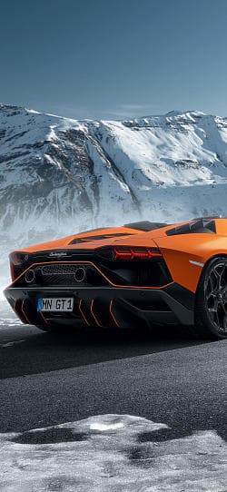 兰博基尼 Aventador novitec lp 780-4 ultimae roadster 高清手机竖屏壁纸