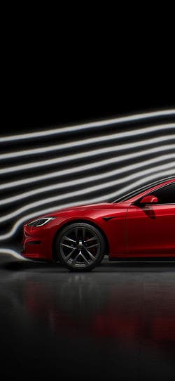 特斯拉 Model S  高清手机竖屏壁纸
