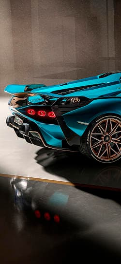 兰博基尼 Sian roadster 高清手机竖屏壁纸