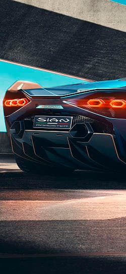 兰博基尼 Sian roadster 高清手机竖屏壁纸