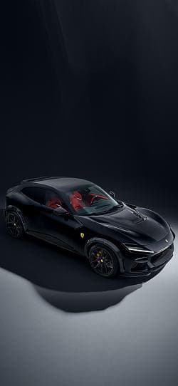法拉利 Purosangue esteso novitec 高清手机竖屏壁纸