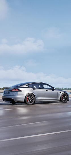 特斯拉 Model S  高清手机竖屏壁纸